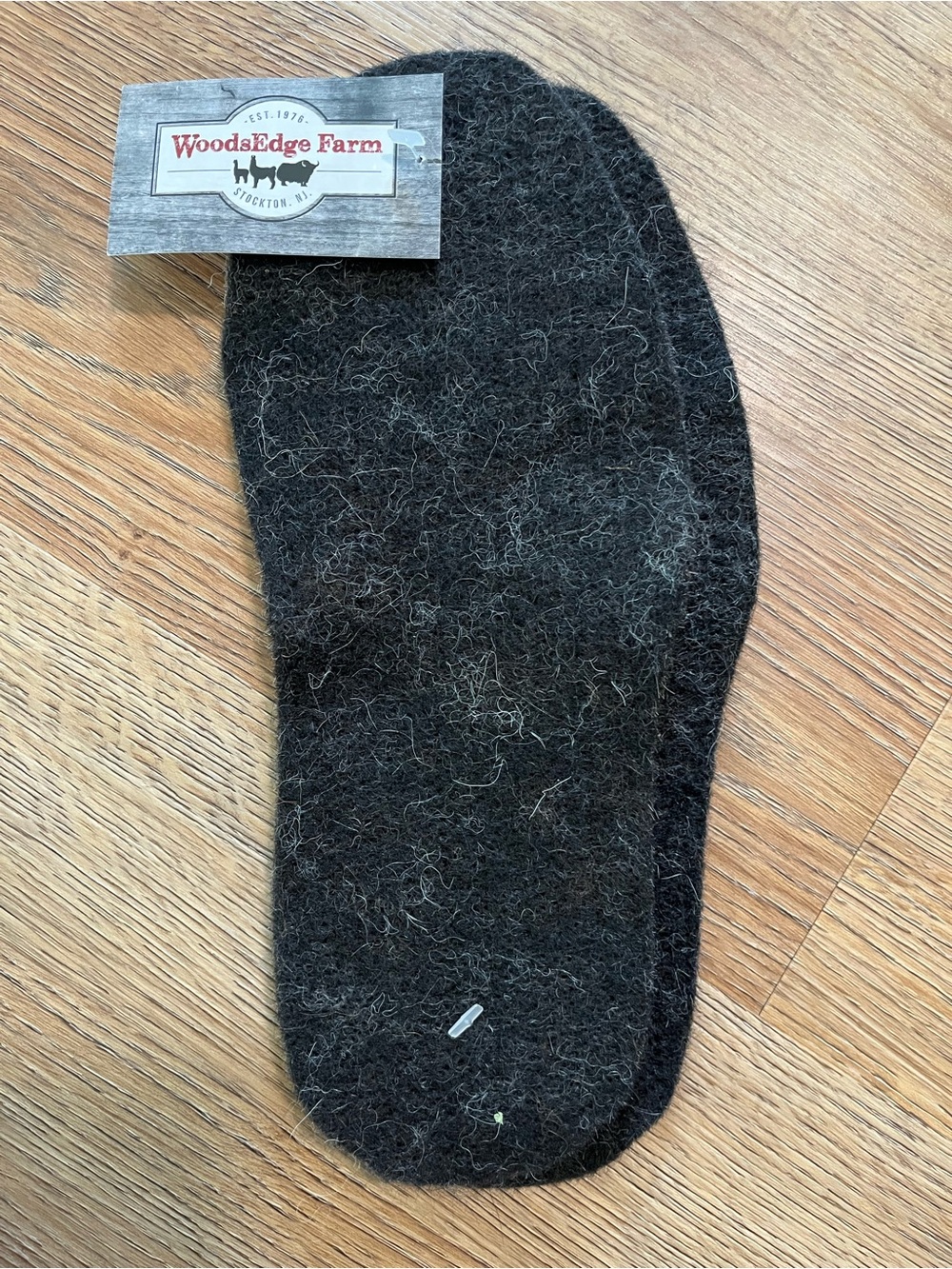 Alpaca Insoles, Trim to Fit, Black, NWT